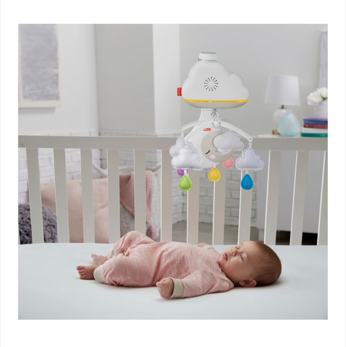 Музикална Бебешка Играчка Въртележка Fisher Price Calming Clouds