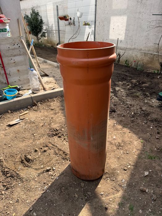 Țeavă canalizare portocalie SN4 diametru 315mm, lungime 1m