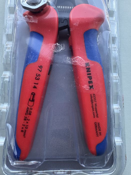 Cleste de sertizat pini Knipex 97 53 14 SB NOU