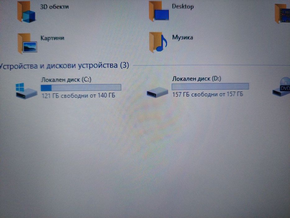 Лаптоп DELL работещ