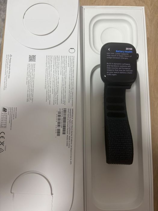 Apple Watch Series 10 GPS, 46 mm – cumpărat de la Altex – garanție