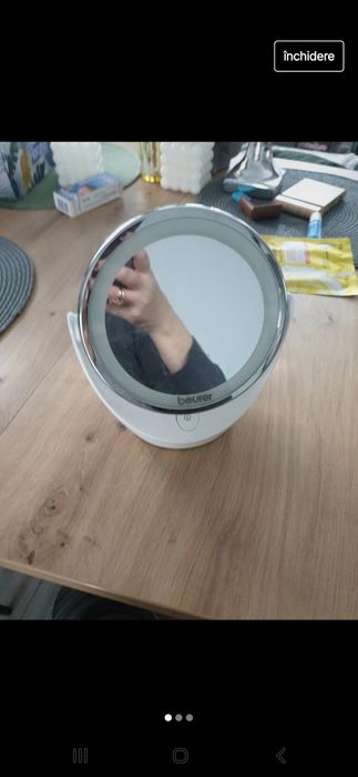 Oglinda cosmetica iluminata Beurer