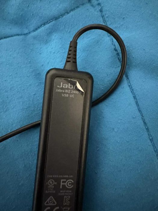 Jabra Biz 2400 II Ultra Noise-Cancelling с контролер за онлайн срещи