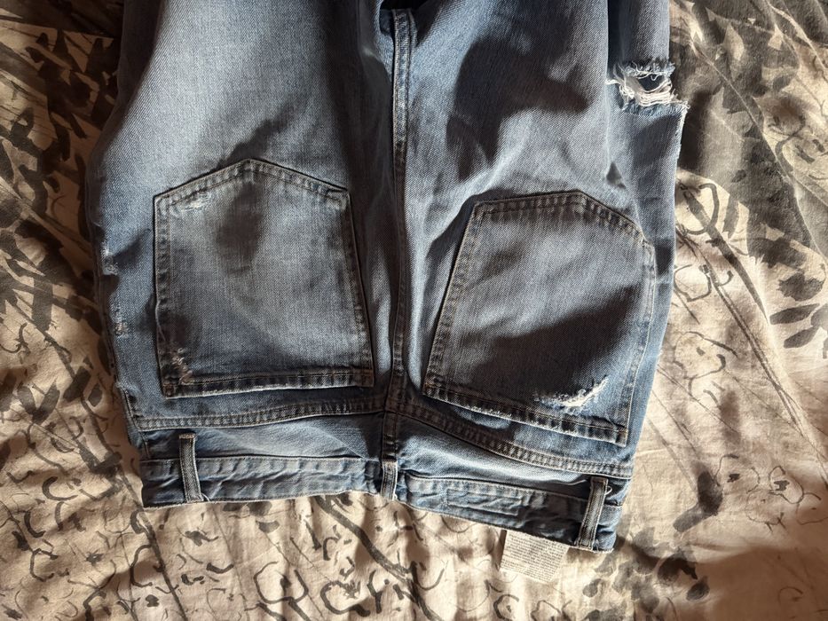 Дамски сини дънки Zara