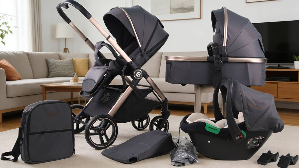 Коляска 3в1 оптом и в розницу kalyaska 3v1 transformer avtokreslo bor