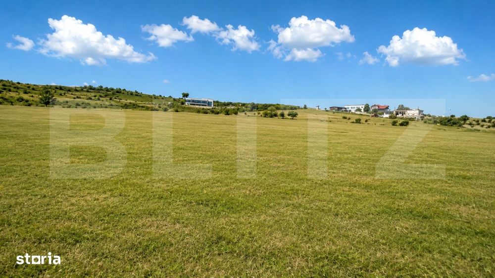 Teren intravilan de vanzare – 423 mp | PUZ aprobat | Toate utilitati
