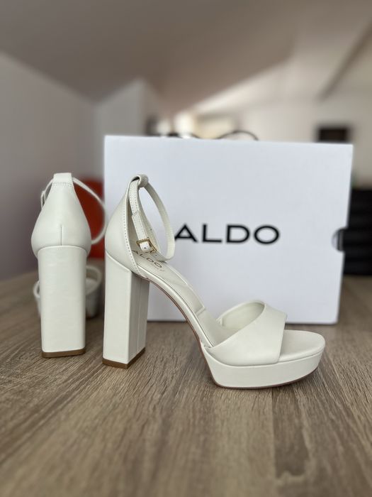 Sandale albe Aldo 39