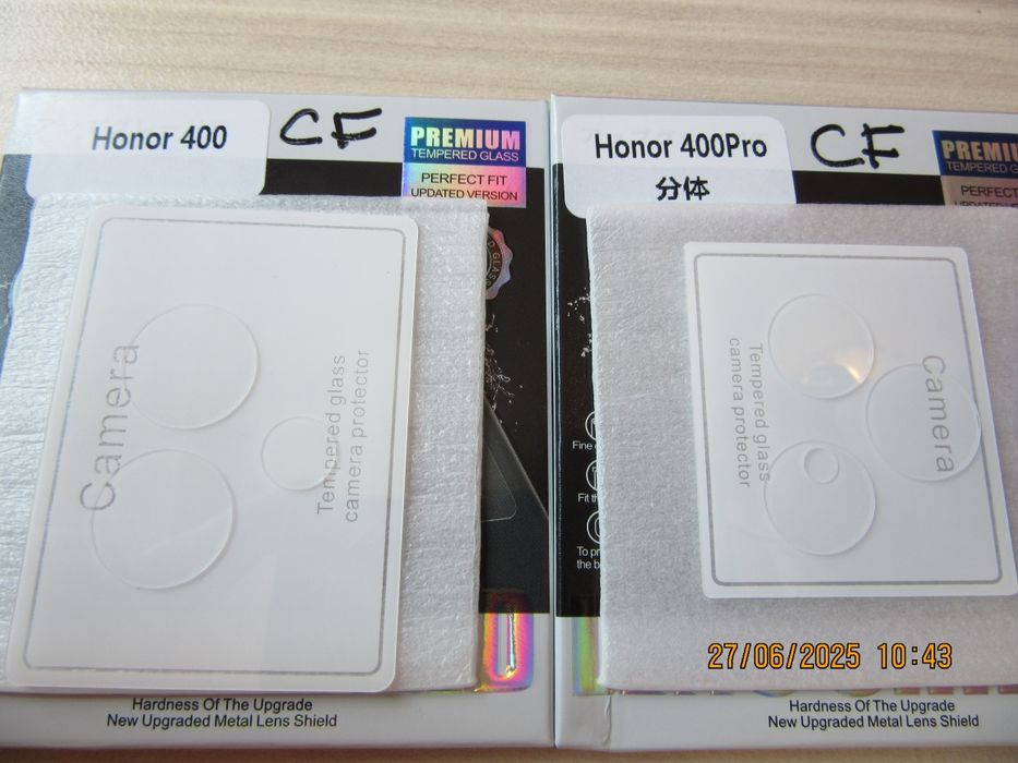 Honor 400 Pro / 400 Lite / 400 / CF Стъклен протектор за камера