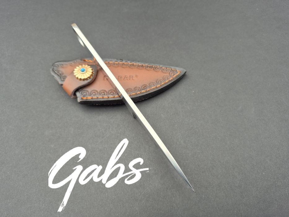 Нож KA BAR OLEAN NY ,фултанг с кожена  кания