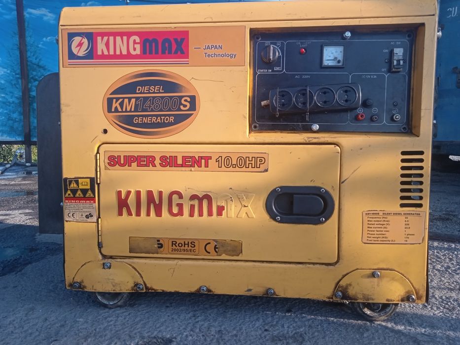 Гениратор дизельный Срочный  сотилади ишлаши яхши авто мойкада ишлаган