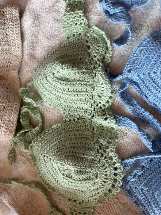 Дамски плетен топ