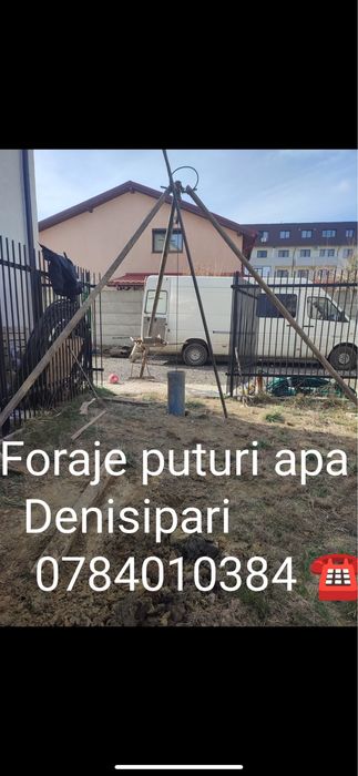 Foraje puturi apa denisipari fantani