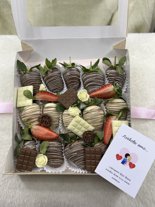 Клубника в шоколаде