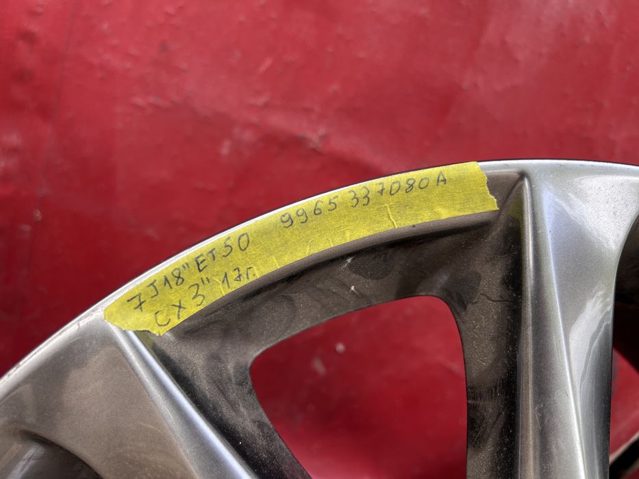 18” 7j ET50 Един брой джанта за Мазда.