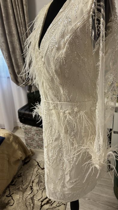 Rochie de cununie civila facuta pe comanda