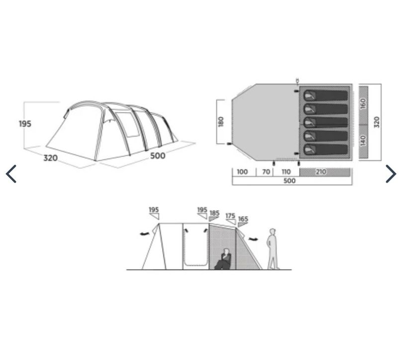 Cort EasyCamp Hamra 5