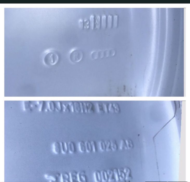 Jante audi a3 a4 аб a8 q3 sline rs 245 40 18 vara noi pirelli 5x112