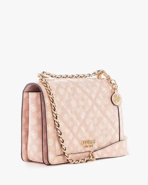 Розова чанта Guess