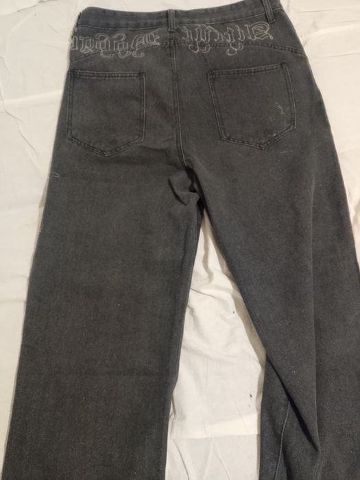 Джинсы широкие новые