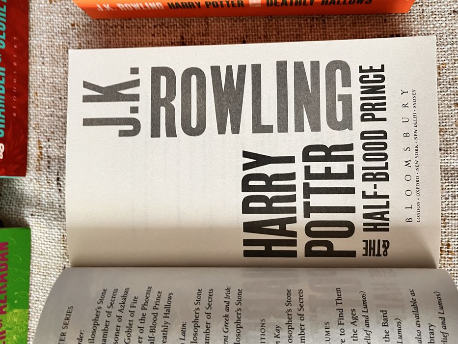 Colectie Harry Potter in limba engleza