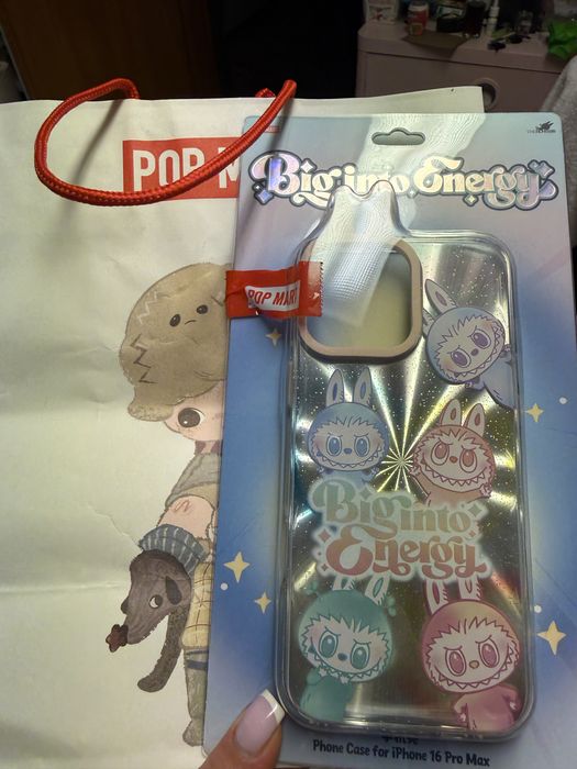 Орогинален кейс за Iphone 16pro Max Labubu
