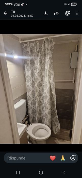 Inchiriez Garsoniera la casă- Demisol- pozitie centrală