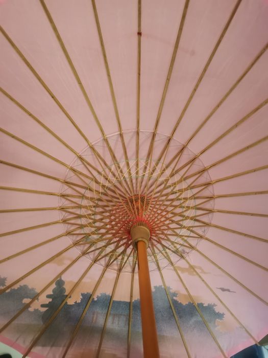 Umbrelă bambus China '60