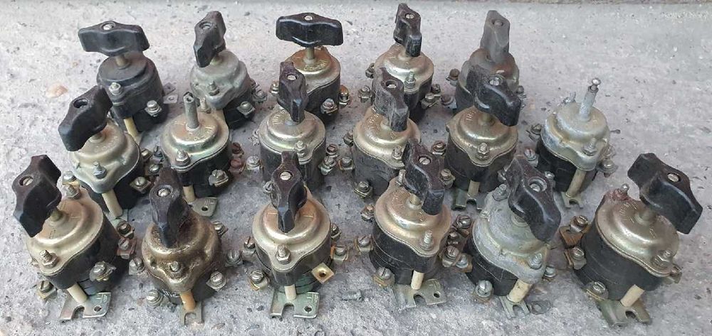 Пакетник (переключатель) СССР 10 А/220V, 6 А/380V.