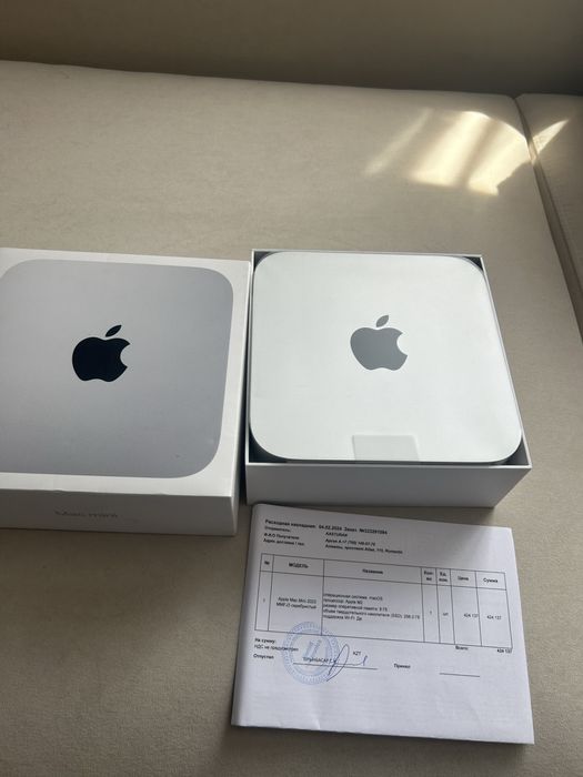 Apple Mac Mini 2023 MMFJ3 серебристый Неттоп