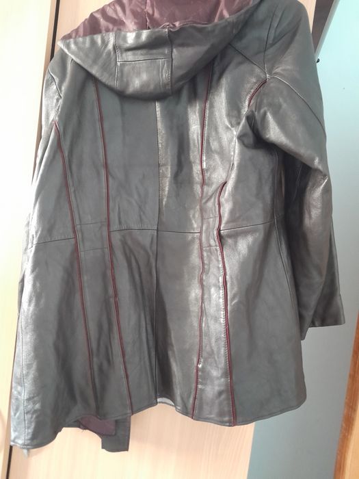 Haină de piele naturală3/4