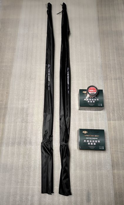 SET 2 Lansete FL LEGEND CARP 3.60 m 3.75 Lbs 2seg + 2 Mulinete DP7000