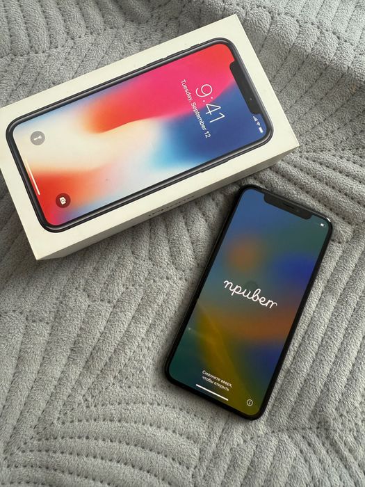 Айфон x в идеальном состоянии