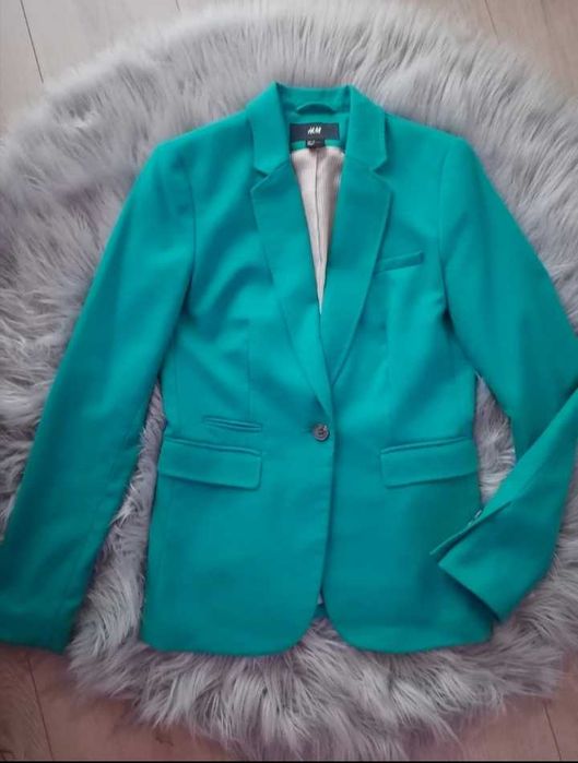 Sacou elegant turcoaz