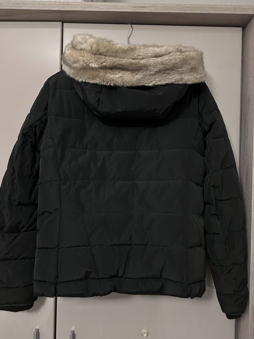 Дамско яке с качулка Zara Puffer Jacket - размер M