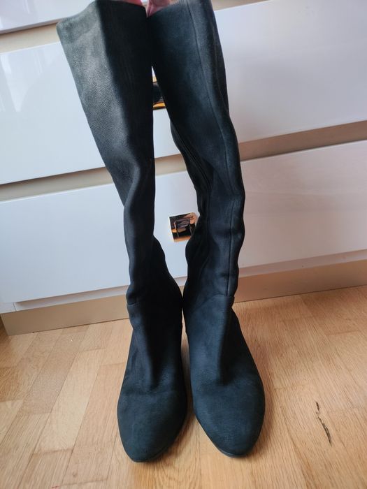 GUESS 41 номер, естествена кожа/набук, черни