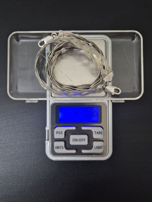 Серебряное колье и браслет винтаж