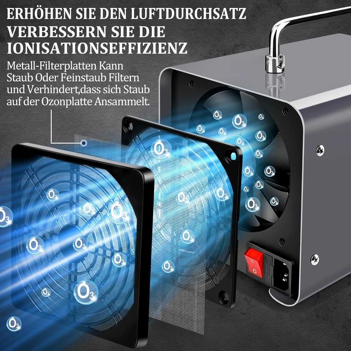 Generator de ozon ICARE 30.000 mg/h scapa de microbi si mirosuri