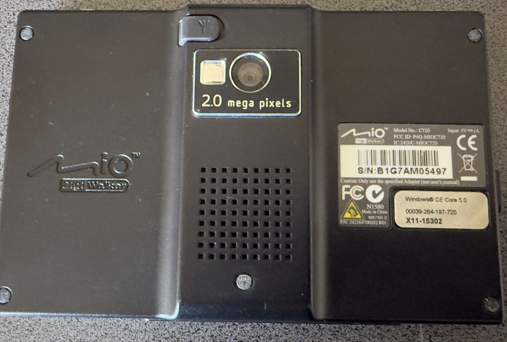 Sistem de navigatie GPS MIO DIGI WALKER C720