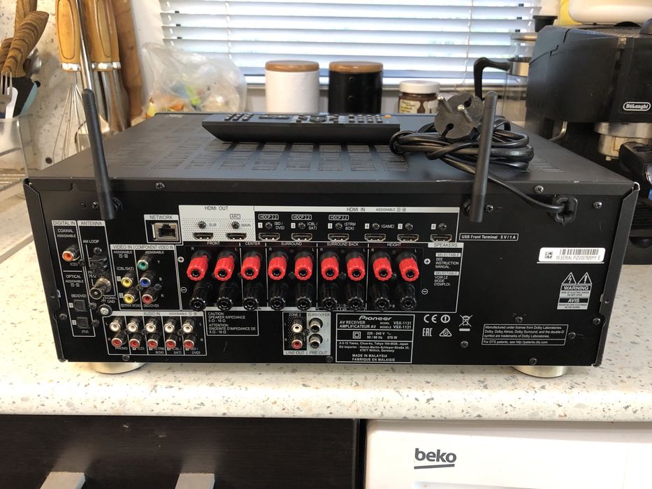 Pioneer VSX-1131 Bluetooth Wi-Fi