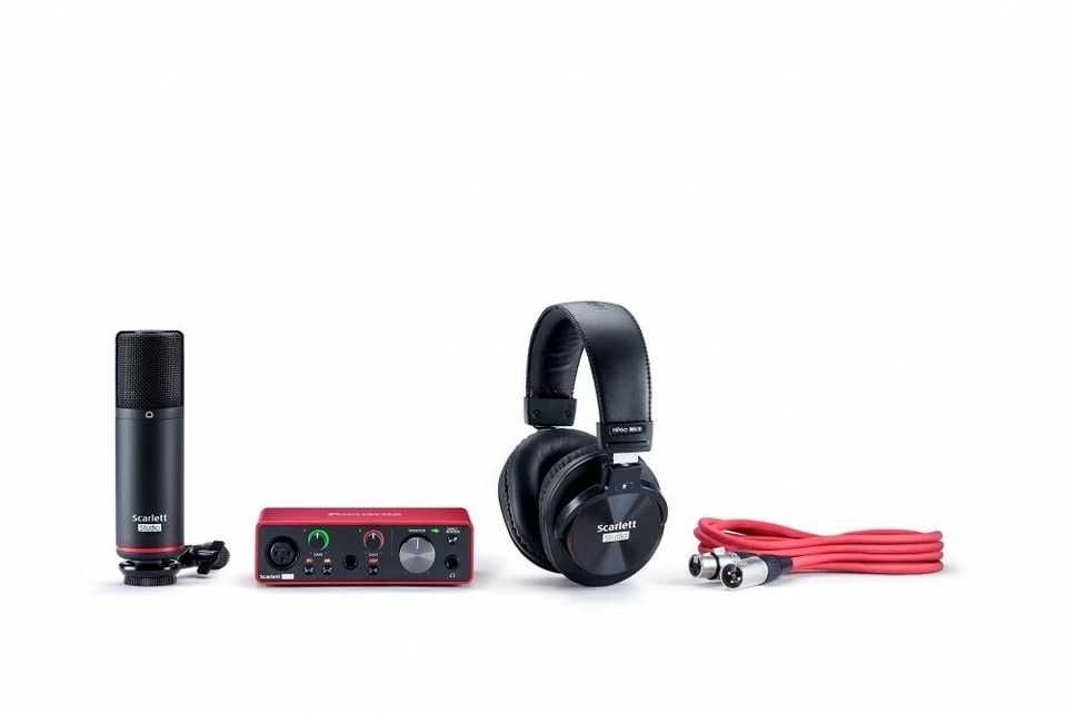 Kit Complet Focusrite Scarlett Solo Studio 3rd Gen - NOU (Doar probat)