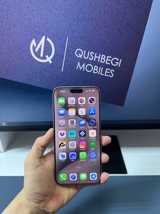 Aybi yoq 256GB 15 Pro Max iPhone 86% yomokst