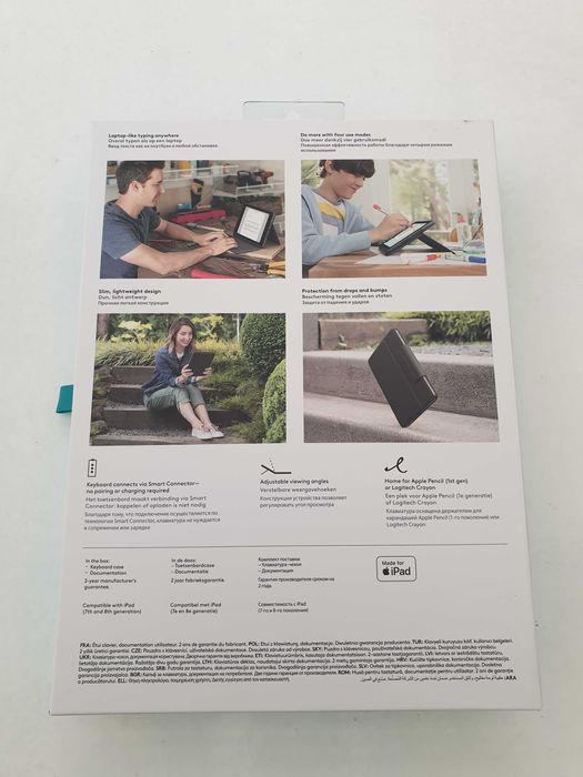 Logitech Husa tableta +tastatura