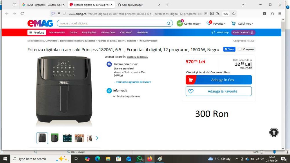 Air Fryer diferite modele