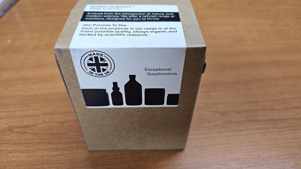 Лъвска грива (Organic Lion's Mane Dual Extract Powder) от бранда Andinn Organics  на прах за 90 дни херициум