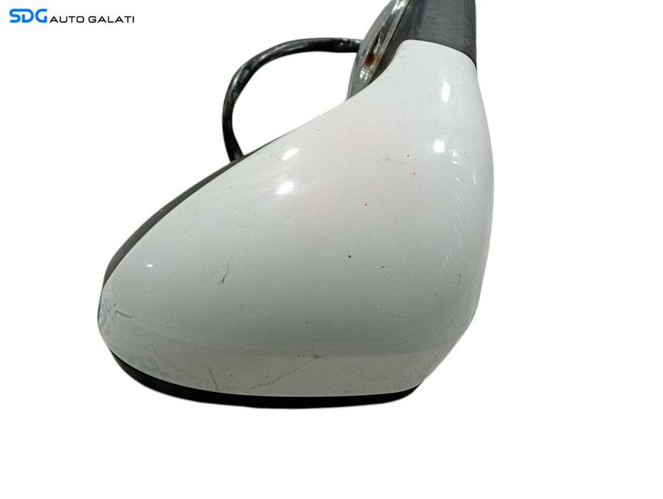 Oglinda Electrica Stanga Peugeot 207 CC Cabrio 2006 - 2014 Culoare alb [LR0777]