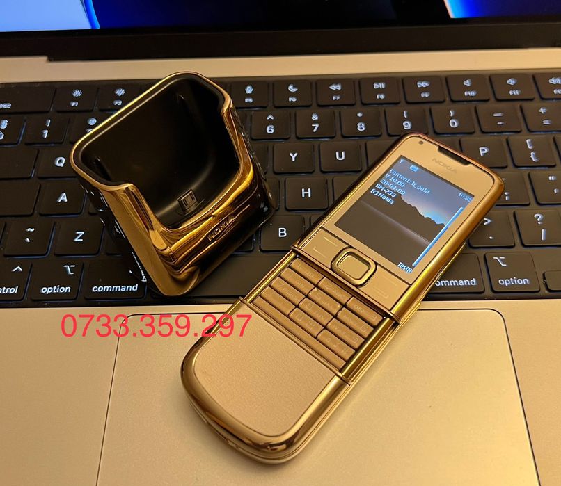 Nokia 8800 ARTE Gold Edition CA NOU ! RARITATE ! Telefon colectie