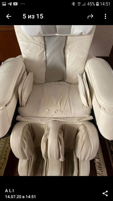 Реставрация массажных кресел