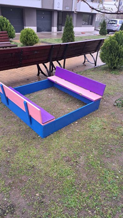 Детски  пясъчни от дърво