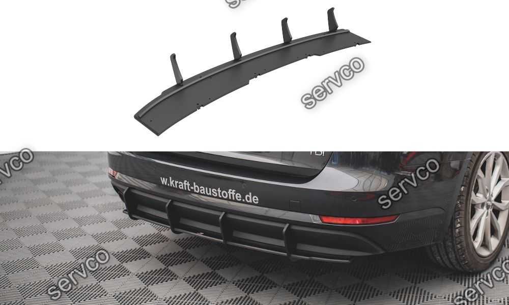 Difuzor bara spate Audi A4 B9 Avant 2015-2019 v10 - Maxton Design