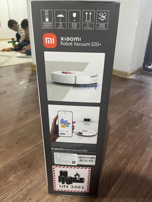 Робот пылесос Xiaomi Robot S20+ белый новый